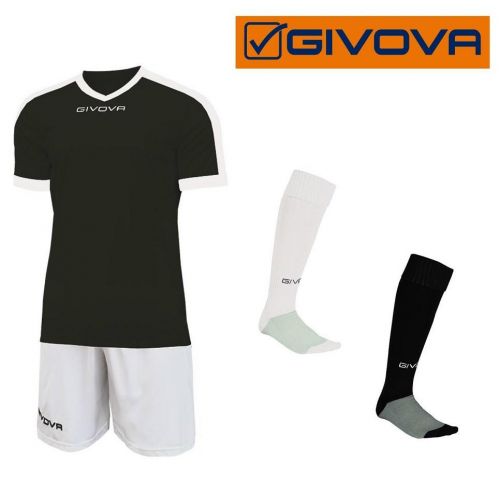 Givova Trikot Revolution schwarz-weiß